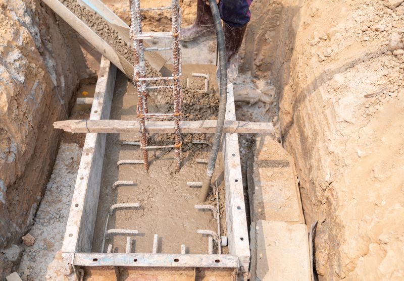 Concrete Foundation Pouring