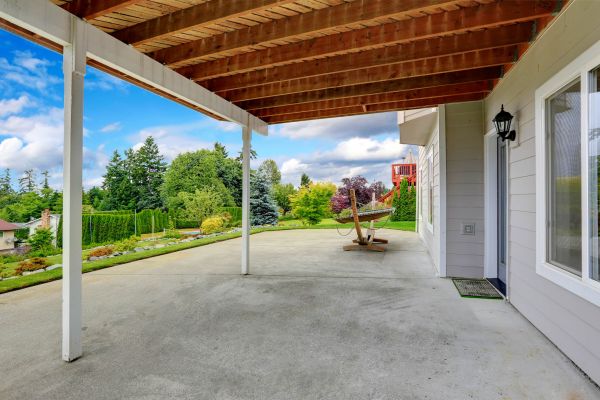 Backyard Patio Installation in Alexandria