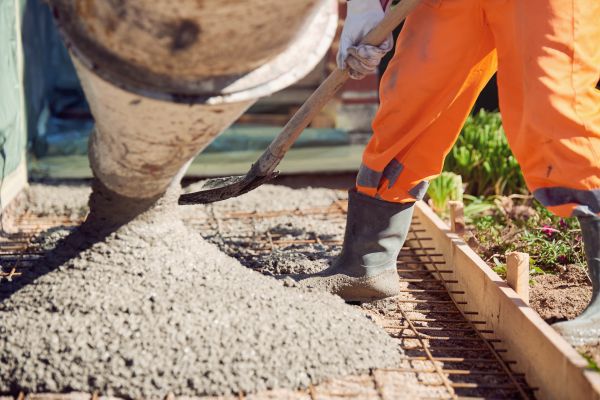 Poured Concrete Installation in Alexandria