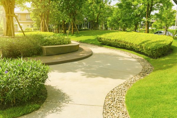 Cement Walkway Installation in Alexandria