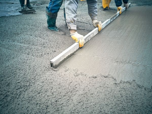 Cement Slab Installation in Alexandria