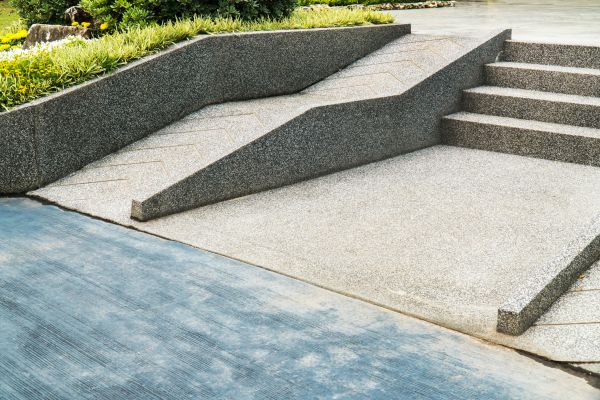 Concrete Ramp Installation in Alexandria