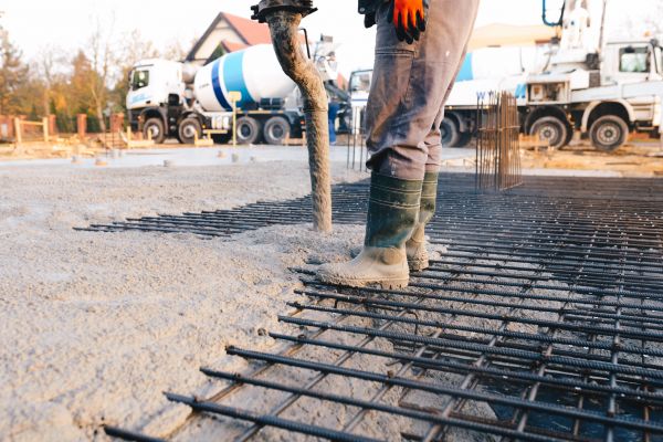 Poured Foundation Installation in Alexandria