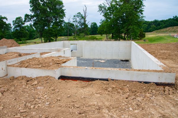 Basement Foundation Pouring in Alexandria