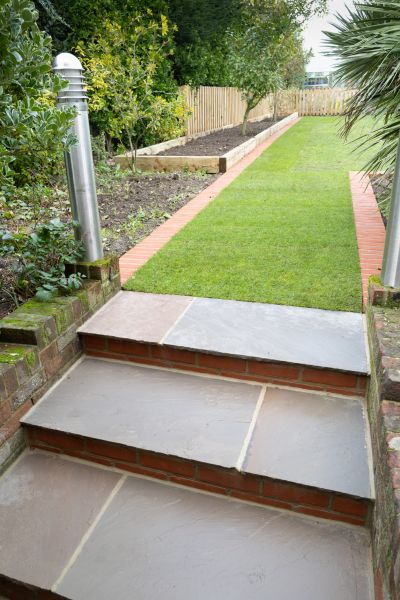 Backyard Steps Installation in Alexandria