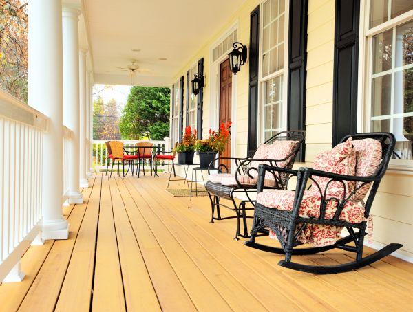 Front Porch Renovation in Alexandria