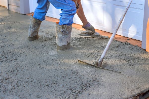 Driveway Slab Construction in Alexandria