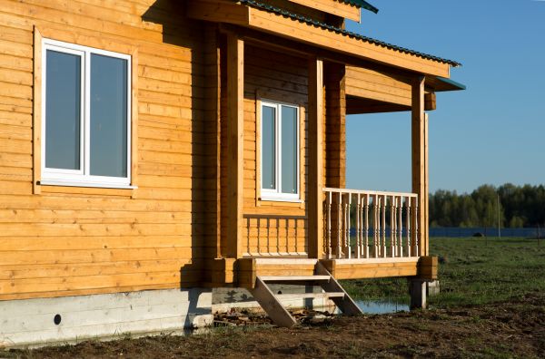 Cabin Footing Construction in Alexandria