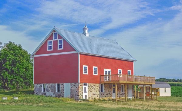 Barn Foundation Pouring in Alexandria