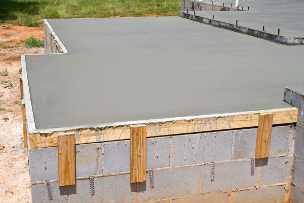 Poured Concrete Slab Service in Alexandria