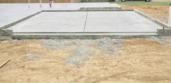Garage Foundation Replacement in Alexandria