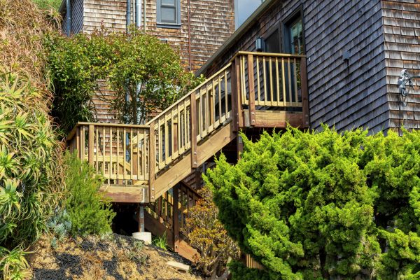 Patio Stair Installation in Alexandria