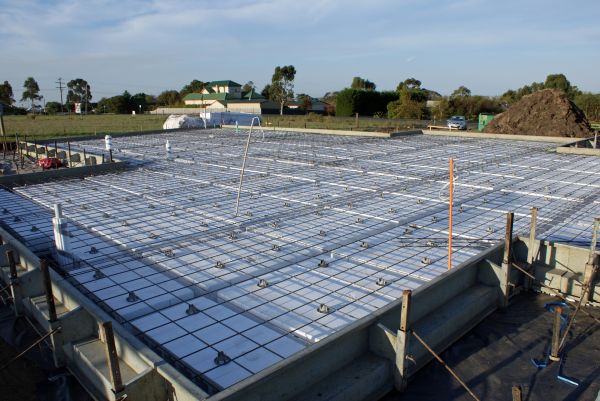 Barn Pad Construction in Alexandria