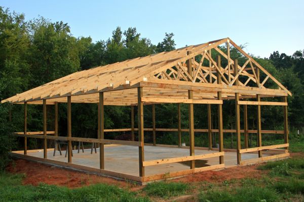 Barn Pad Installation in Alexandria